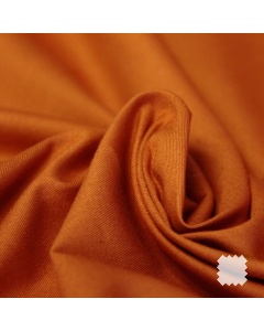 Pružné bavlněné plátno - Oranžová